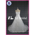 Real Sample Sweetheart Lace-Up Back Lace Appliqued Wedding Dresses China